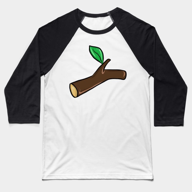 twig Baseball T-Shirt by ubercuties